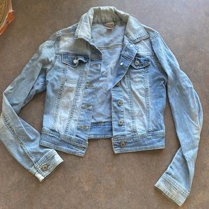 Women’s xs cropped Jean jacket
